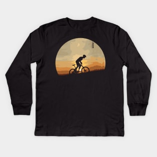 freedom bike Kids Long Sleeve T-Shirt